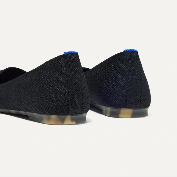 Rothy's | The Max Square Flat in Black - Picture 7 of 11